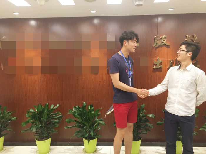 知名音乐出版社邀请百博上门沟通维权事宜
